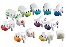 Spel - telspel - Learning Resources Snap-n-Learn Counting Cows - rekenen - koeien - per spel