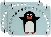 Motoriekborden - Handige Handen - junior - expert - pinguïn - fijne motoriek - set van 2