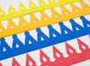 Kronen - verjaardag - foam - gekleurd - set van 8 assorti
