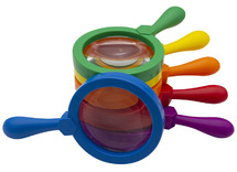 Vergrootglas - Learning Resources Primary Science Jumbo Magnifiers - groot - set van 6 assorti