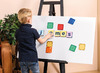 Bouwset - Coblo Magnetic Toppers - Letters - magnetisch - set van 60 assorti