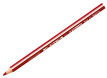 Potloden - kleurpotloden - Stabilo Trio Thick - driehoekig - dik - etui - kersenrood - set van 12