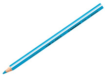 Potloden - kleurpotloden - Stabilo Trio Thick - driehoekig - dik - etui - hemelsblauw - set van 12