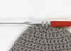 Haakpen - naald en draad - 0,4 cm - per stuk