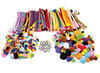 Knutselmaterialen - essentials voordeelpakket - decoratie - set van 900 assorti
