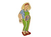 Lagenpuzzel - Beleduc - 5-in-1 - mama is zwanger - hout - per stuk