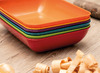 Opbergbakje - sorteerschotel - TreeNside - gekleurd - biokunststof - set van 6 assorti