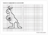 Tekenen - kopieerbladen - roosterdieren - symmetrie - set van 45 assorti