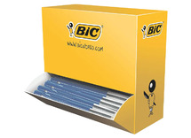 Balpennen - bic clic m10 blauw - box van 100