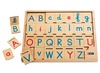 Puzzel - Nathan - duo - letters - houten alfabet - hout - per stuk