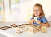 Puzzel - Nathan - duo - letters - houten alfabet - hout - per stuk