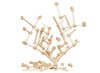 Bouwset - Troxi - hout - set van 224