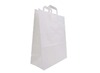 Zak - papier - kraftpapier - bruin - met handvat - 32 x 42 x 14 cm - set van 25