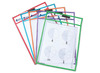 Insteekmapjes - Learning Resources Write And Wipe Pockets - schrijf en wis - set van 5