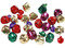 Decoratie - belletjes - gekleurd - 1 en 1,4 cm diameter - set van 320 assorti
