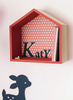 Hout - huisjes - set van 3