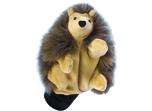 Handpop - dieren - poppenhoek - egel - per stuk