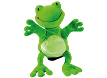 Handpop - dieren - poppenhoek - kikker - per stuk