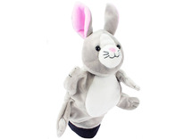 Handpop - dieren - poppenhoek - konijn - per stuk