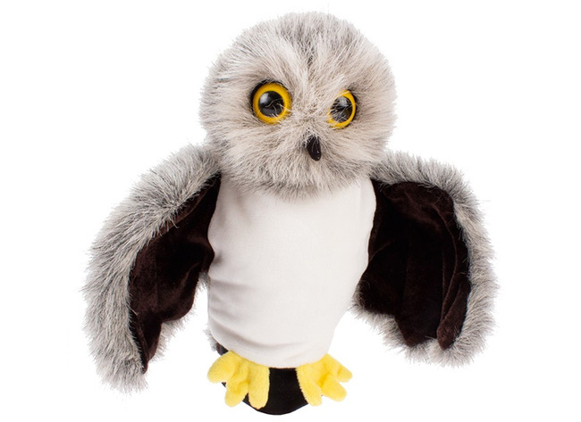 Handpop - dieren - poppenhoek - uil - per stuk