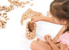 Bouwset - stapelblokken - Godi Mini - hout - set van 224