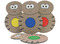 Fijne motoriek - Handige Handen - motoriekborden - starter - spin - set van 4 assorti