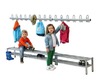 GARDEROBE - BANK - METAAL - 1 M