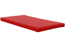 Kast - Cube - Zitkussen Voor Zitbank 4-Vak - zitkussen rood - per stuk