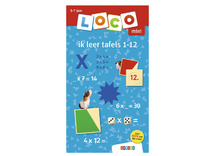 Boek - Loco Mini ik leer tafels 1-12 - oefenboekje voor basisdoos - zelfcontrole - per stuk