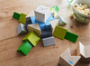 Ruimtelijk inzicht - bouwspel - Blokkenmozaïek Nordic - hout - blokken - per set