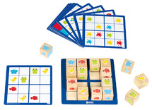 Denkspel - sudoku - Nathan Quadricubes - kleur en vorm - per spel