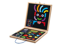 Kleur en vorm - Djeco - Geobonhomme - geometrisch - magnetisch - per spel