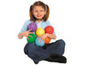 Bal - stuiterbal - Spordas E-Z Balls - zacht - set van 6 assorti
