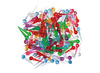 Spelden - plastic pins - set van 500 assorti