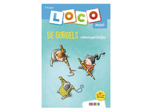 Boek - Loco Maxi - De Gorgels - rekenspelletjes - oefenboekje voor basisdoos - zelfcontrole - per stuk