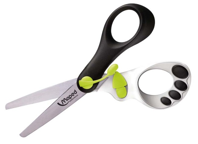 Scharen - therapieschaar - Maped Koopy - ronde punt - zelfopenend - 13 cm - rechtshandig - per stuk