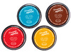 Inktkussens - stempels - Stampo'minos - 8 cm diameter - set van 4 assorti