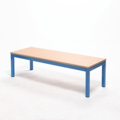 ZITBANK - METAAL DIKKE POTEN - 120X40 CM