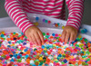 Parels - sensorische parels - waterparels - gekleurd - waterabsorberend - per stuk