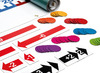 Getallenlijn - tot 100 - magnetisch - rekenen - per set
