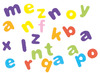 Foam - stickers - kleine letters - 1 cm - set van 1100 assorti