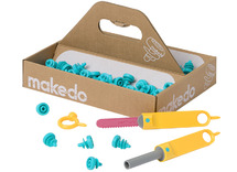 Bouwset - Makedo - Explore - set van 50 assorti