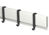 Rail - Info Rail - accessoire - cliphanger - zwart - set van 10