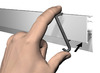 Rail - Info Rail - accessoire - cliphanger - zwart - set van 10