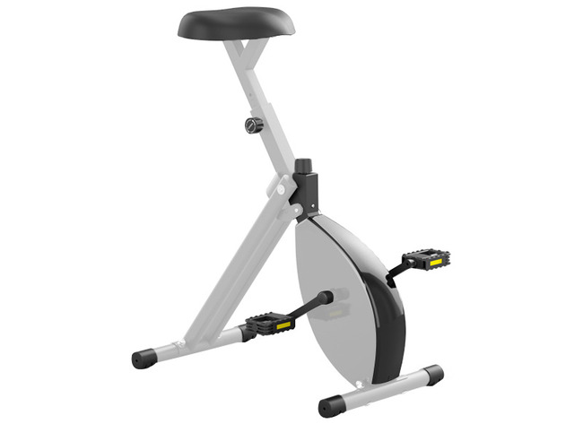 Deskbike - Medium - lichaamshoogte 165/185 cm - wit - onderstel wit - per stuk