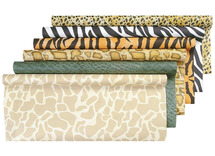 Knutselpapier - safari - set van 24 assorti