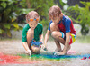 Verf - krijtverf - Creall - outdoor - set van 6 assorti