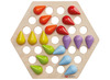Spel - kleur en vorm - Druppeldans - hout - per spel