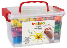 Boetseren - plasticine - modelleerpasta - Primo - Easydo - set van 6 assorti