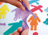 Open-ended - personages - familie - lichtbord - set van 36 assorti